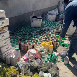 Fake agricultural inputs seized during a crackdown by the Anti-Counterfeit Authority of Kenya. (Photo: Anti-Counterfeit Authority)