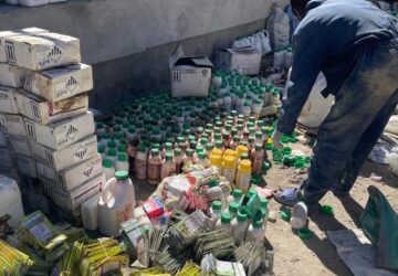 Fake agricultural inputs seized during a crackdown by the Anti-Counterfeit Authority of Kenya. (Photo: Anti-Counterfeit Authority)