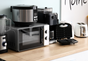 An image showing counter-top appliances (Image Credit: Hignell Rentals)