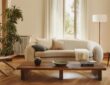 A cozy minimalist living room from Zara Home (Image Credit: Decoist)
