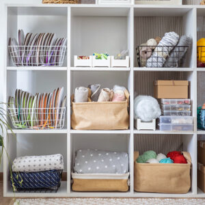 An image showing a home storage unit (Image Credit: Veegaland Homes)