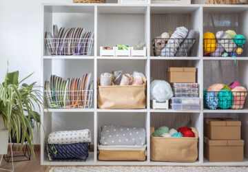 An image showing a home storage unit (Image Credit: Veegaland Homes)