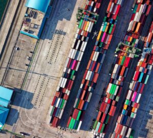 Aerial View Photography of Container Van Lot (Image Credit: Tom Fisk on Pexels)