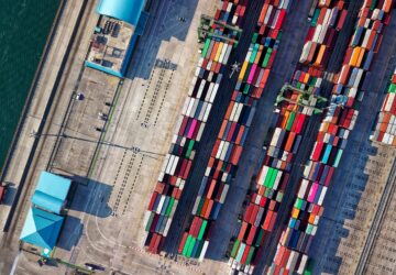 Aerial View Photography of Container Van Lot (Image Credit: Tom Fisk on Pexels)